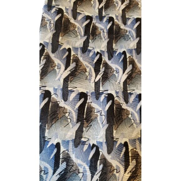 Vintage Jerry Garcia Blue Mountain Collection 100% Silk Necktie Abstract Tie - Picture 2 of 9